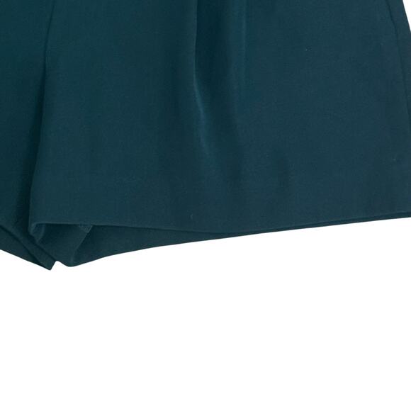 VINCE. Deep Navy Blue Pleated High-Rise Pleated Front Dress Shorts Women’s  4 - Picture 4 of 10